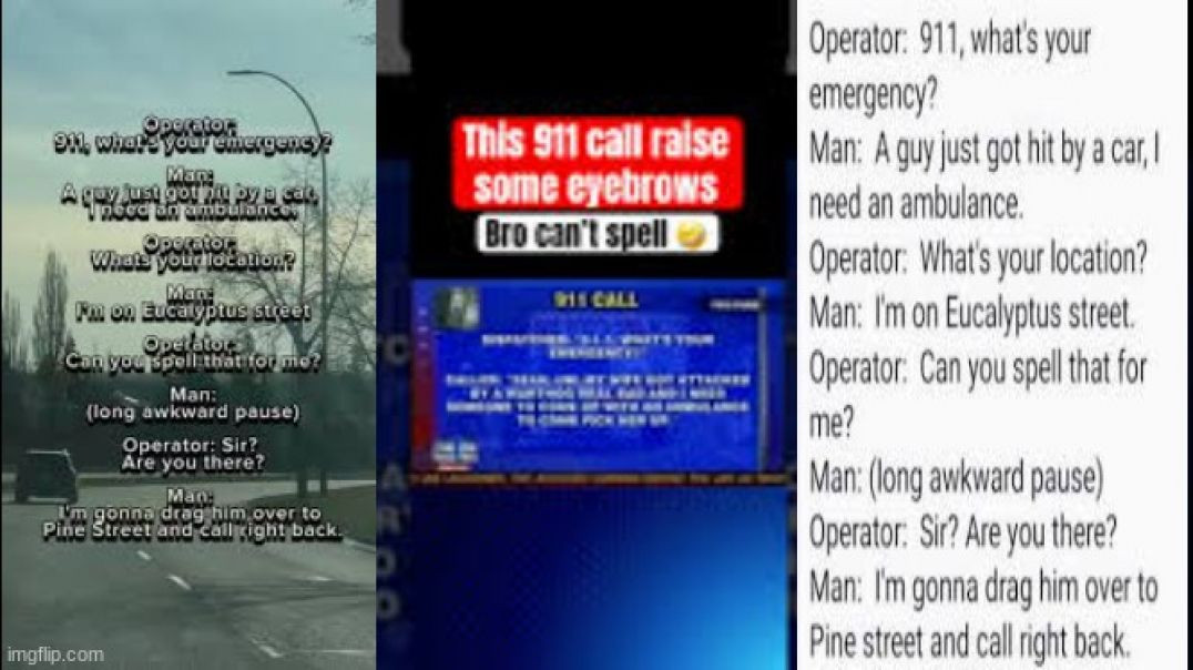 ⁣THIS 911 CALL RAISES 👀 SOME EYEBROWS❗
