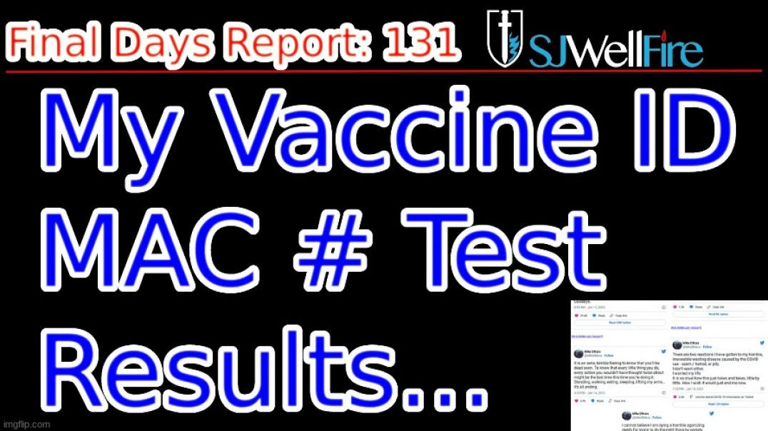 ⁣ARE THE VACCINATED MARKED WITH A NUMBER❓ MY TEST RESULTS [VᵳB'ᵴ SHIP-IN-A-BOTTLE THEORY CONFIR