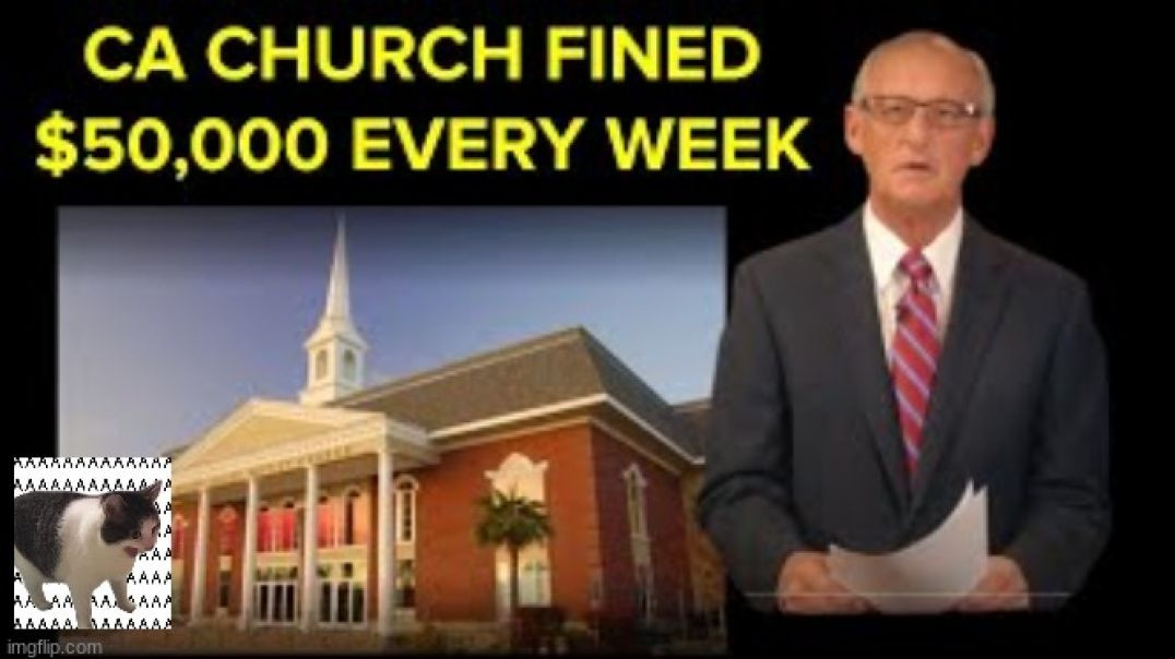 ⁣CA CHURCH FINED $50,000 EVERY WEEK ⛨ PASTOR JACK TRIEBER OF NORTH VALLEY BAPTIST CHURCH GIVES UPDATE