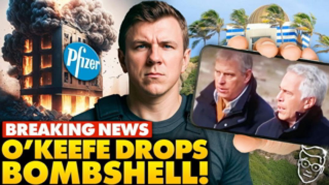 JAMES O'KEEFE BREAKS SILENCE 👁‍🗨 PREVIEWS BOMBSHELL RELEASE ON EPSTEIN FILES⁉ 💀 CAN'T KILL