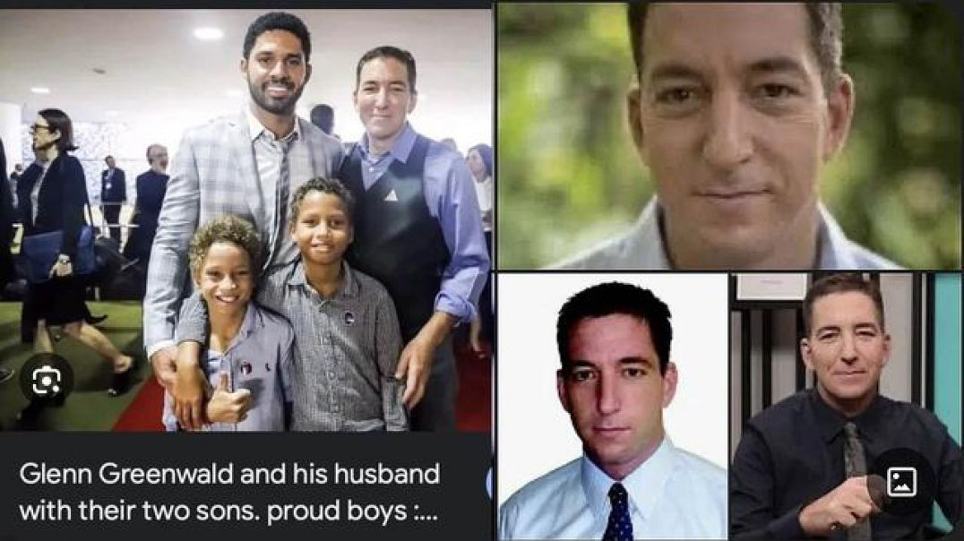 ⁣VIDEO SURFACES OF GLENN GREENWALD WEARING LINGERIE ⚢ AND PAYING A MALE PROSTITUTE