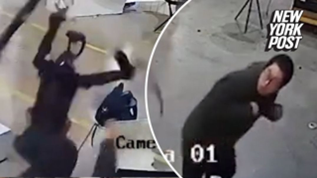 ⁣HUMANOID ROBOT ATTACKS 🤖 WORKERS ON FACTORY FLOOR