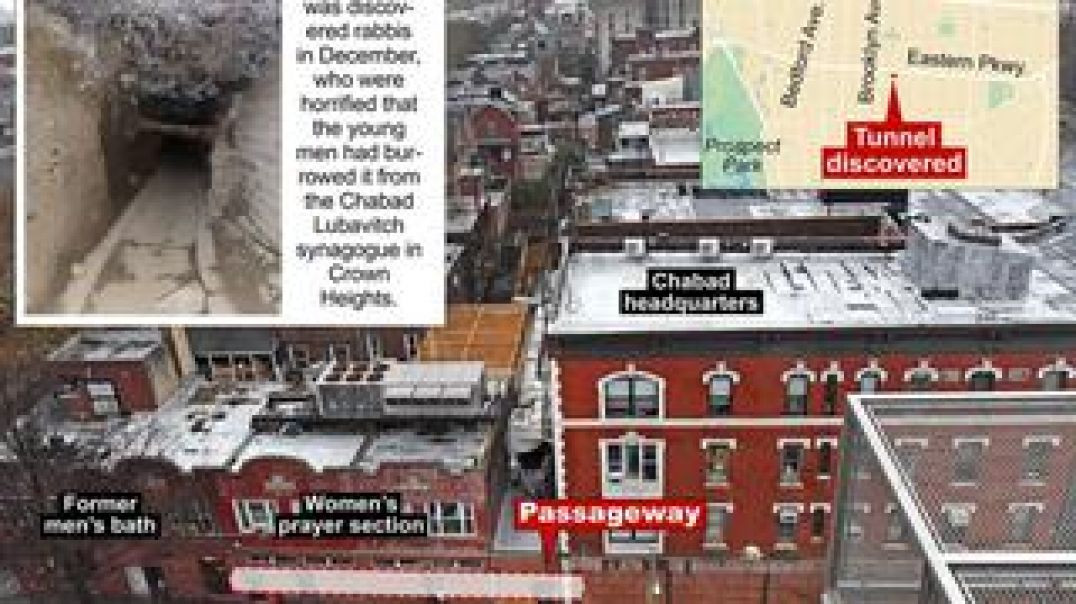 ⁣INSIDE THE MYSTERIOUS 50-FOOT-LONG TUNNEL BENEATH A BROOKLYN SYNAGOGUE 🕍 THAT SPARKED A RIOT