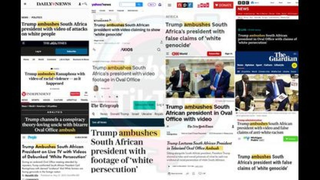 FAKE NEWS WORD OF THE DAYː AMBUSH❗