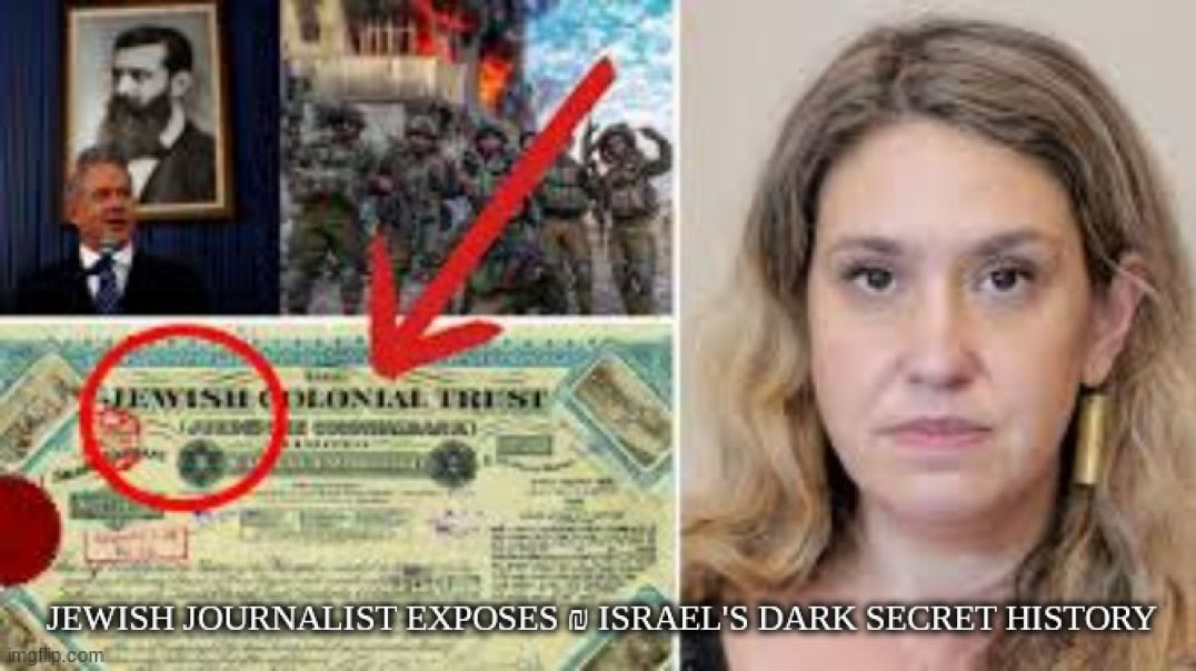 ⁣JEWISH JOURNALIST EXPOSES ₪ ISRAEL'S DARK SECRET HISTORY