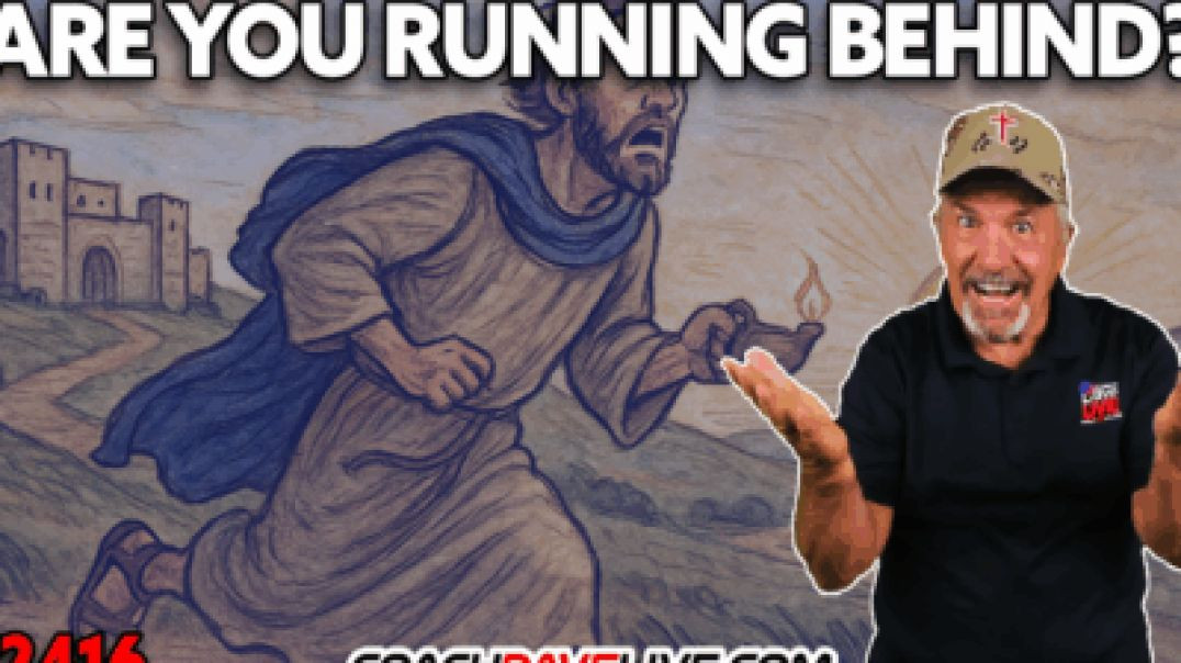 ARE YOU RUNNING BEHIND❓ ⛪🏈🏃 5-23-2025
