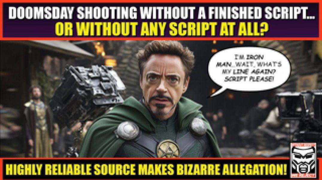 AVENGERSː DOOMSDAY SHOOTING WITHOUT ANY SCRIPT AT ALL⁉️ RELIABLE SOURCE LEAKS BIZARRE NEW RUMOUR❗