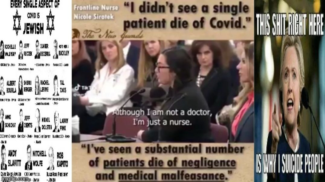 ⁣'I DIDN'T SEE A SINGLE PATIENT DIE OF COVID' ⚕ NICOLE SIROTEK EXPOSES THE COVIDIOC