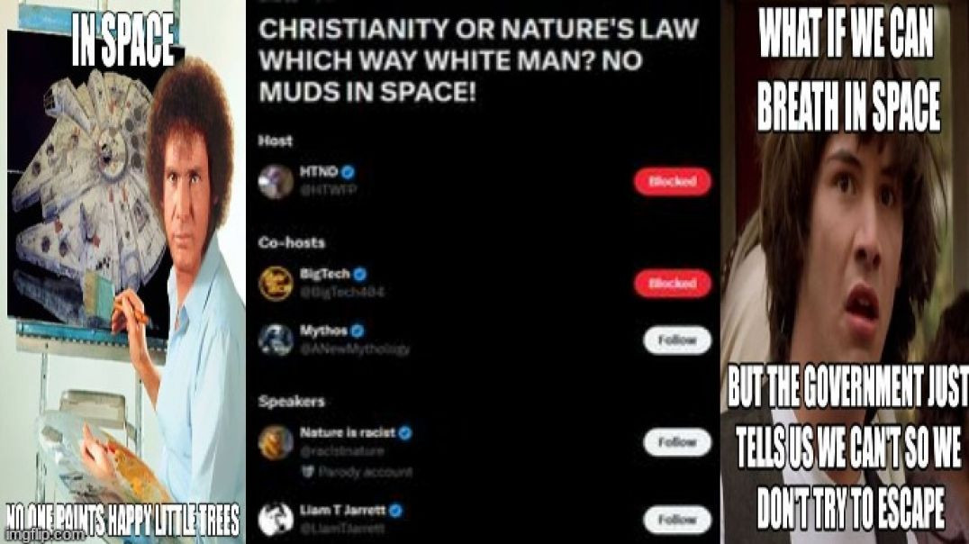 ⁣CHRISTIANITY OR NATURE'S LAW ⛨ WHICH WAY, WHITE MAN❓ [NO MUDS IN SPACE❗] MUDS IN SPAAAACE❗❗❗
