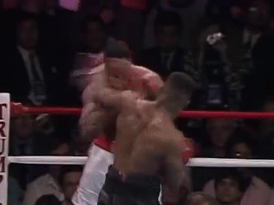 ⁣IRON MIKE TYSON 🆚 LARRY HOLMES [DONALD JOHN TRUMP SITS NEXT TO 🥊 MUHAMMAD ALI THE ENTIRE FIGHT]