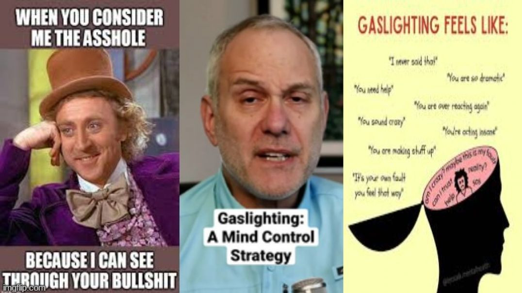 ⁣GASLIGHTING ☭ A MIND CONTROL STRATEGY