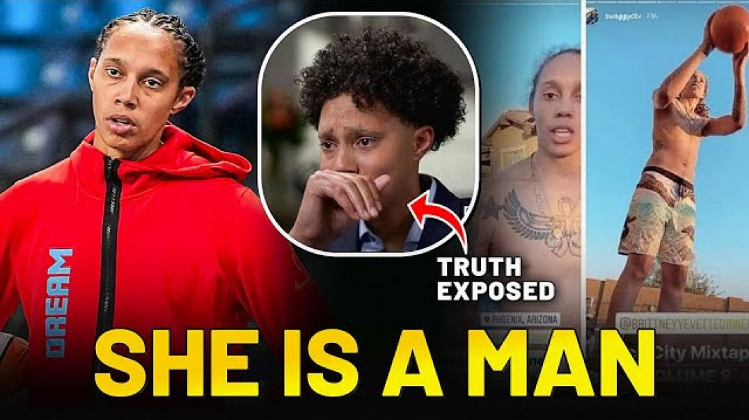 ⁣BRITTNEY GRINER IN PANIC AFTER LEAJED FOOTAHE EXPOSES HER GENDER ⚧ AFTER CAITLIN CLARK SLUR ATTACK❗