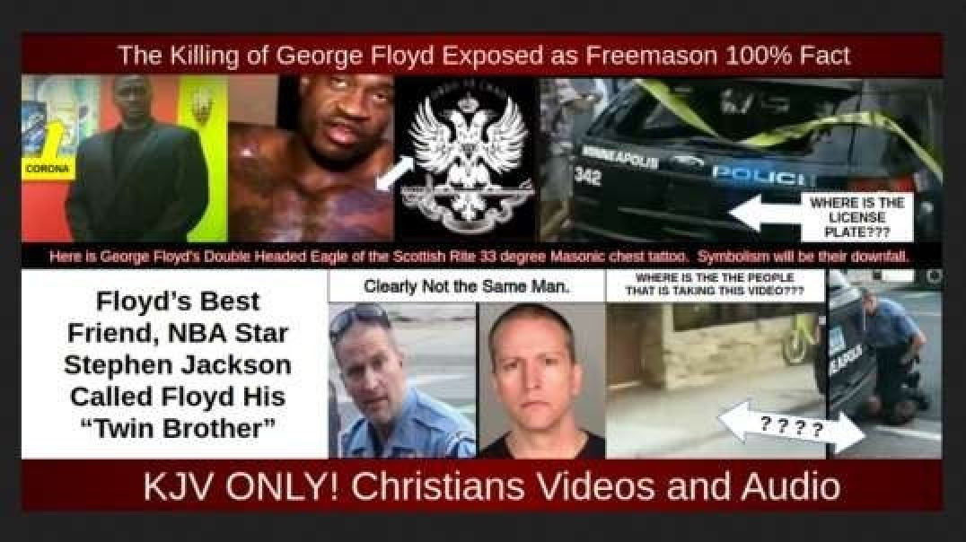 ⁣THE KILLING OF GEORGE FLOYD EXPOSED AS A FREEMASON RITUAL ₪ [THE SERPENT 🐍🌈 AND THE RAINBOW PSYOP]