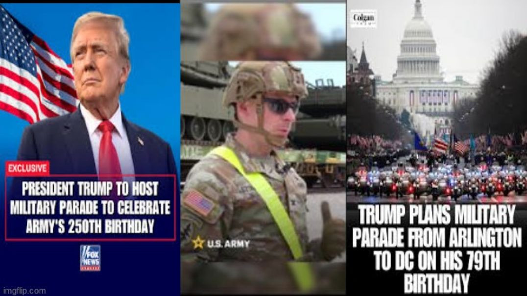 SIX DAYS FROM NOW  WE CELEBRATE TRUMP'S BIRTHDAY 🇺🇸 AND THE 250TH BIRTHDAY OF THE US❗