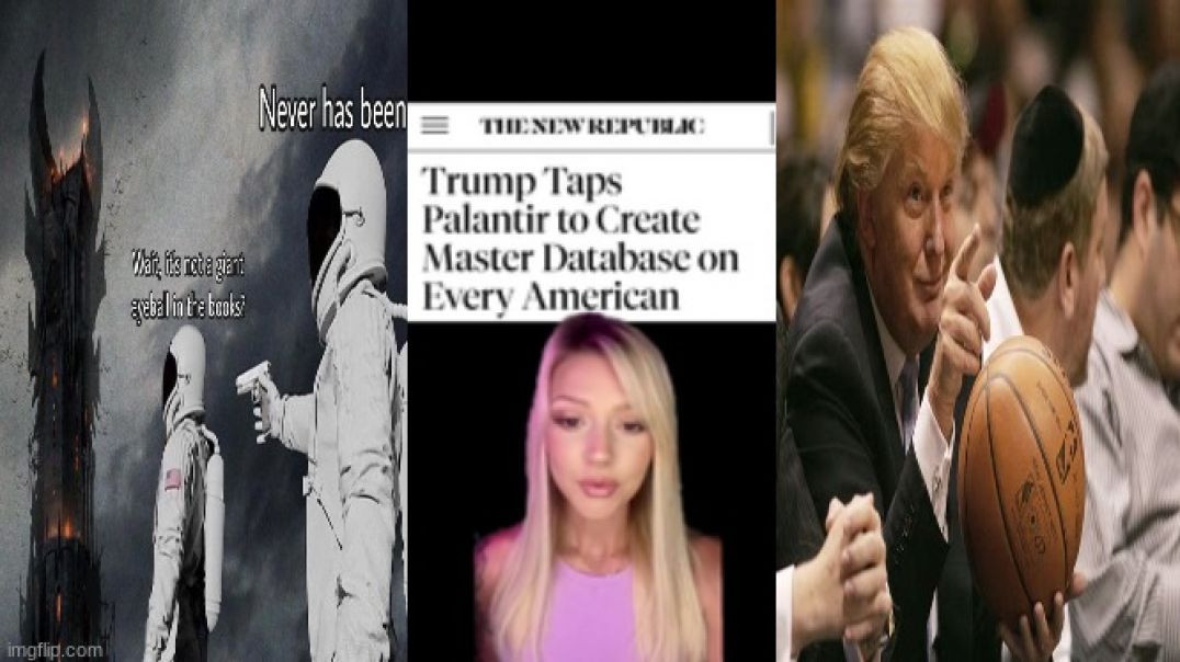 ⁣TRUMP LAYS UP PALANTIR 🏀 WE THE PEOPLE NEED TO WORK IN TANDEM TO DUNK 'EM❗