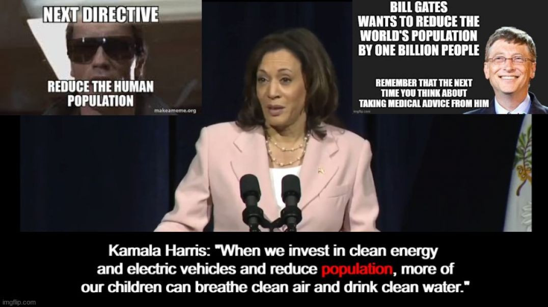 ⁣HERE IS A COMPILATION OF SO-CALLED ELITES 🌐 SAYING THEY WANT TO REDUCE THE POPULATION❗