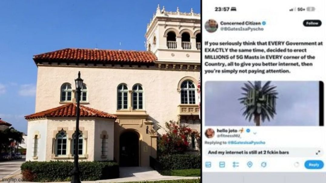DO YOU REALLY BELIEVE THESE 5G ANTENNAS ARE ABOUT BETTER INTERNET⁉️