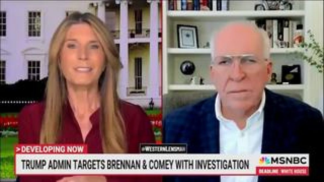 JOHN BRENNAN KVETCHES WITH A MAN IN A DRESS 😅 OVER HIS PENDING PROSECUTION ON RUSSIAGATE