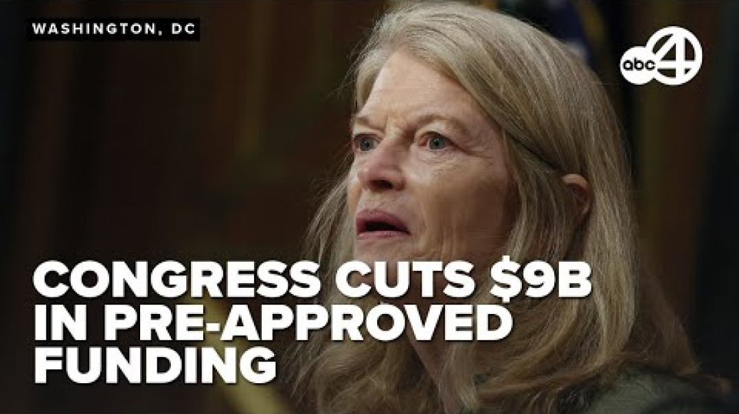 ⁣CONGRESS CUTS 💲9 BILLION IN PRE-APPROVED FUNDING❗