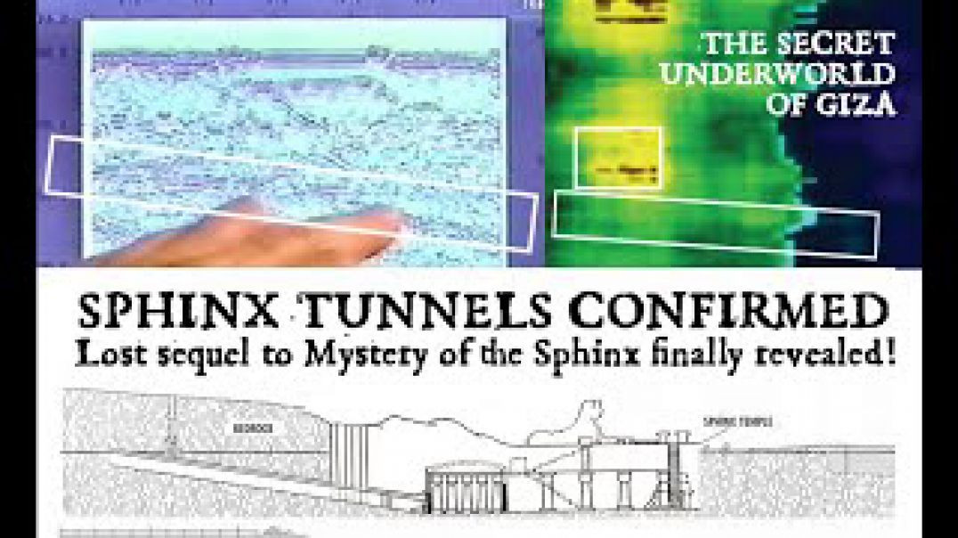 ⁣SPHINX TUNNELS CONFIRMED❗ LOST 'SEQUEL' TO MYSTERY OF THE SPHINX 🗿 FINALLY REVEALED❗