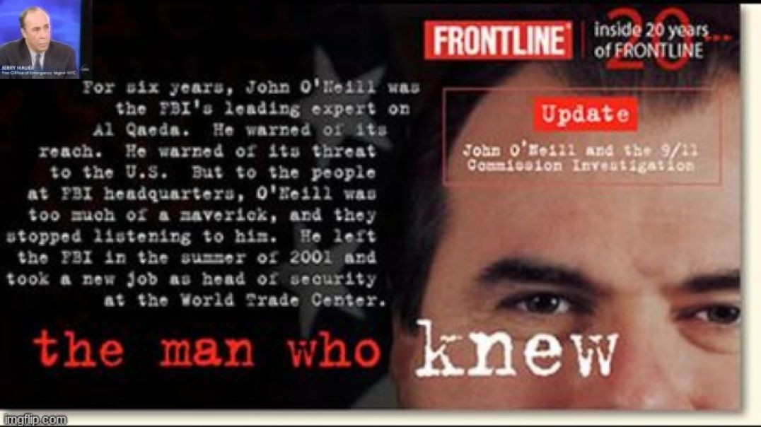 ⁣FOREKNOWLEDGE OF THE EVENTS 👁‍🗨 OF SEPTEMBER 11, 2001 [JOHN O'NEILL WAS IN ON IT]