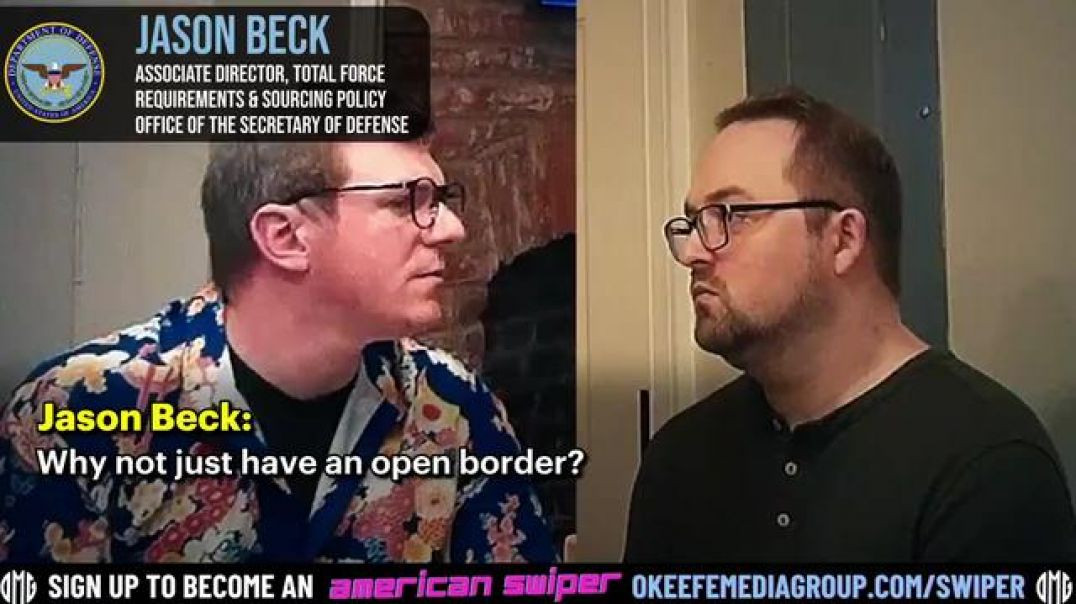 JAMES O'KEEFE EXPOSES INSANE BOTTOM SURGERIED BETTIE ⚧ ASSISTANT DIRECTOR OF SEC DEF JASON BECK