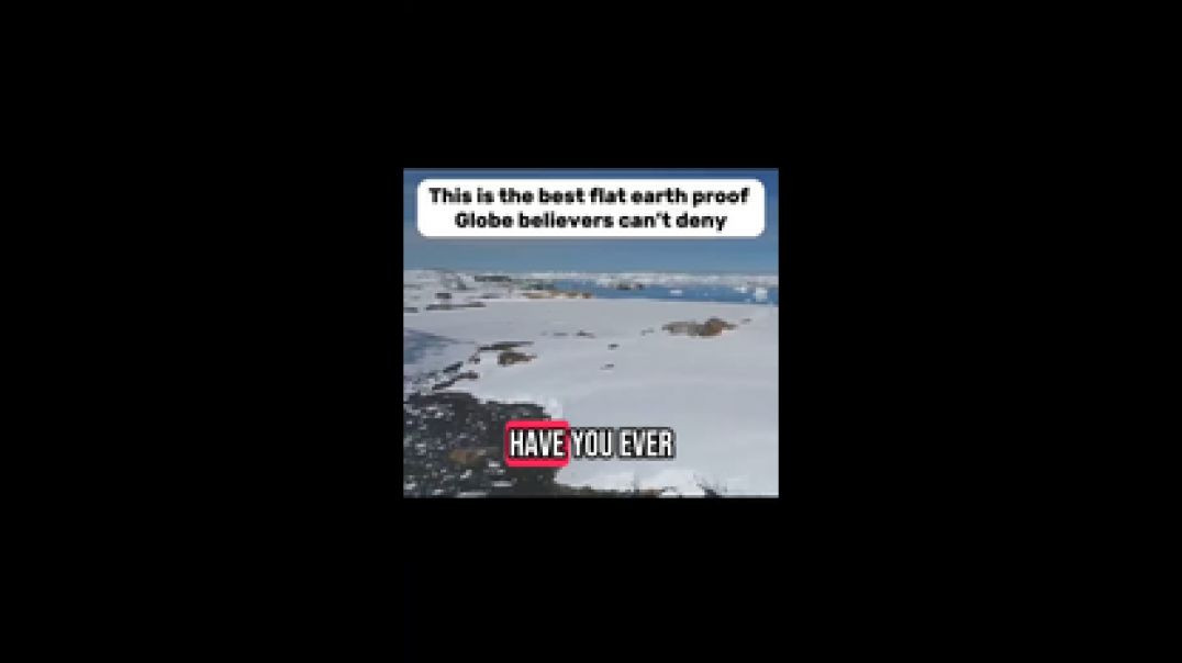 ⁣THIS IS THE BEST PROOF OF BIBLICAL EARTH 🗺️ GLOBETARDS CANNOT DENY THIS❗