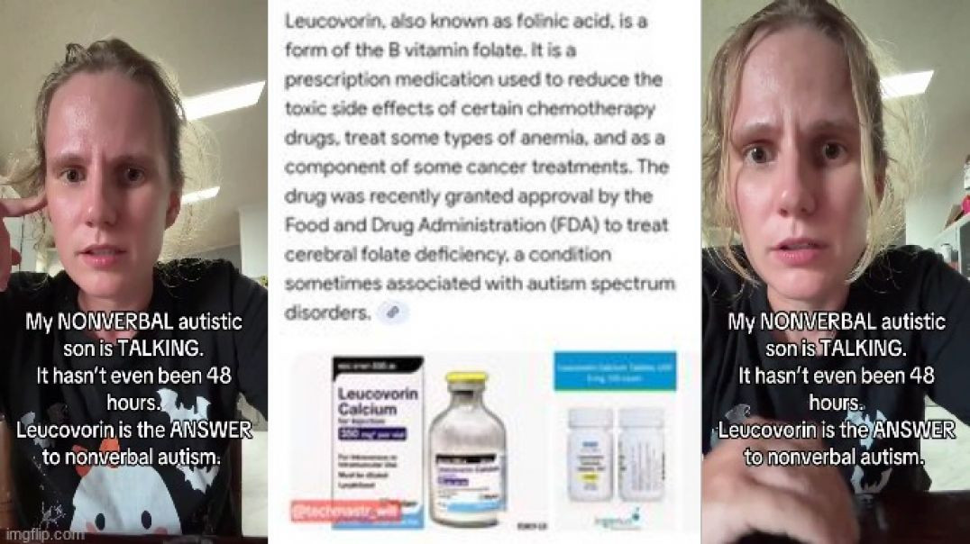 ⁣MOTHER OF A FORMERLY NON-VERBAL AUTISTIC SON ⚕ HEARS HIM SPEAK FOR FIRST TIME [LEUCOVORIN]