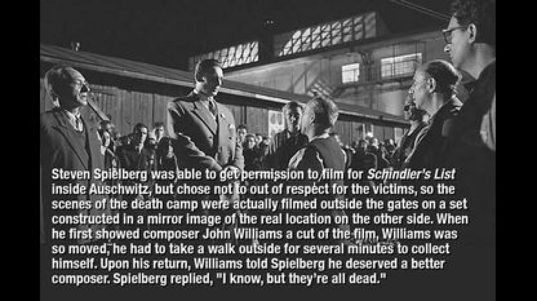 SCHINDLER'S LIST IS A TOTAL FICTION 🚪 THAT YOU BELIEVE ACTUALLY HAPPENED