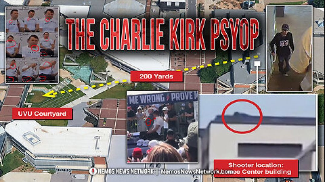 ⁣👹☣✡☣👹 THE TRUTH ABOUT THE CHARLIE KIRK ASSASSINATION PSYOP [DUSTIN NEMOS] 👹☣✡☣👹