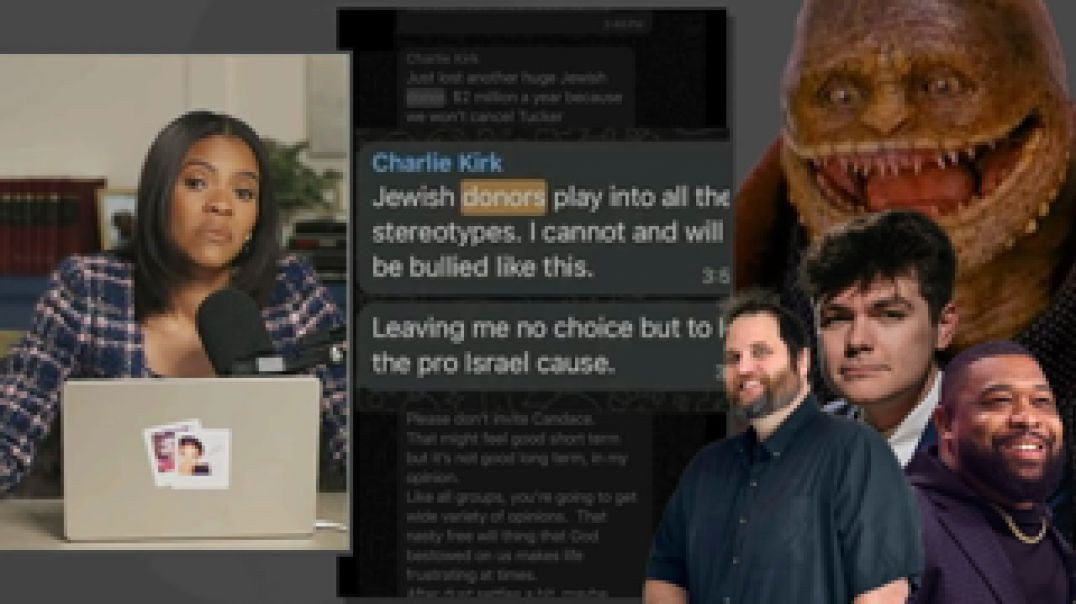CANDACE OWENS SHARES CHARLIE KIRK GROUP TEXTS 🎙 JOHN WARD