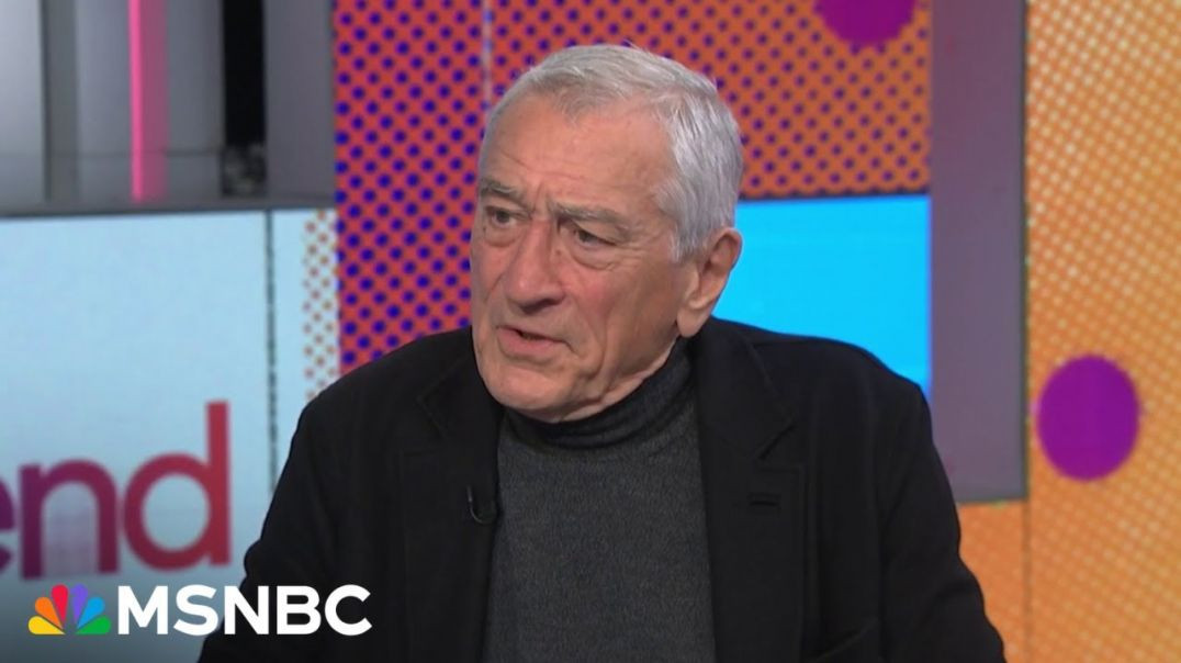 ⁣ROBERT Dᴇ NIRO 🎙 WE CANNOT LET UP ON PROTESTS, OR WE RISK TRUMP THIRD TERM