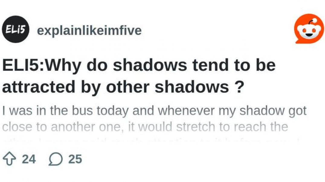 SHADOWS DO NOT ALWAYS 🢢 BEHAVE AS THEY SHOULD