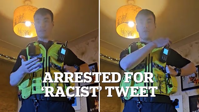 ARRESTED FOR 🐦 RACIST TWEET [DOESN'T THIS MEAN HAMAS RUNS THE UK⁉️]