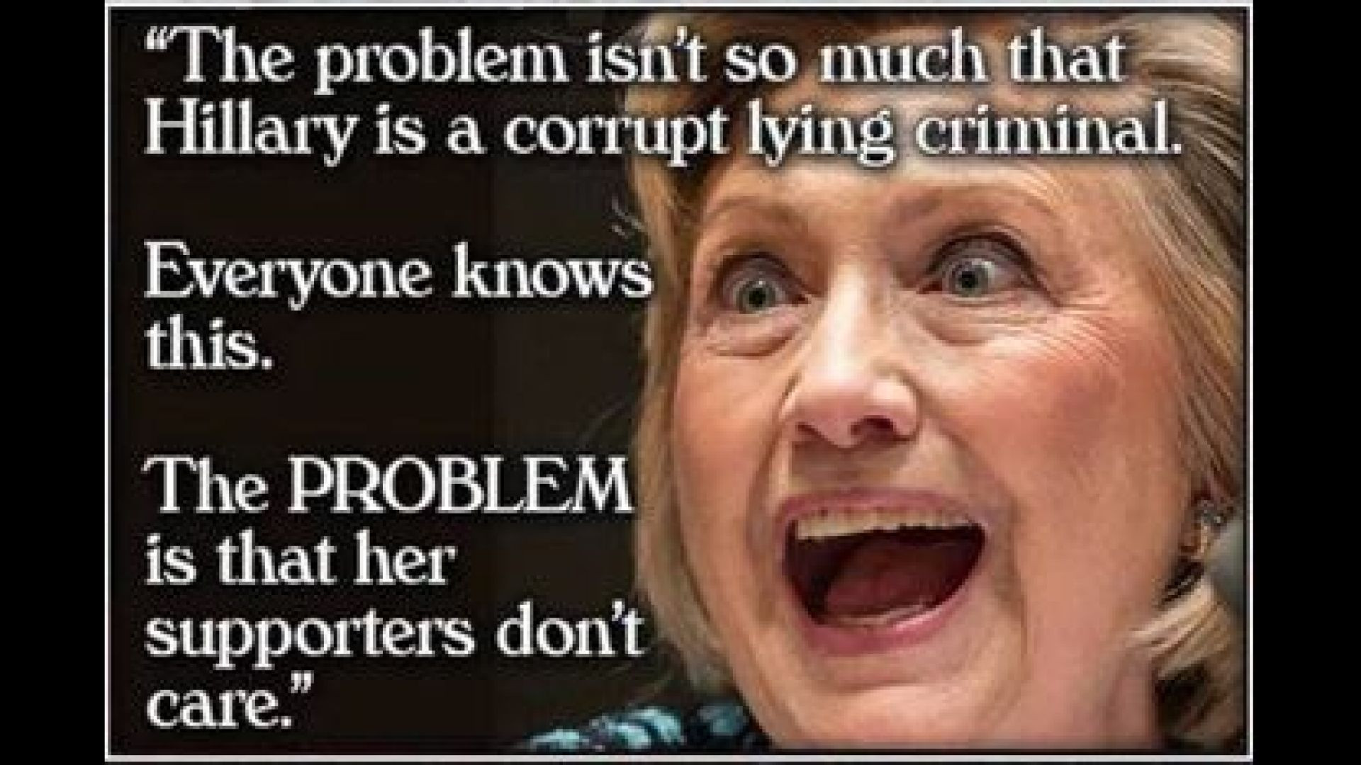 ⁣THE PANTSUITWARPIG 🐗 HILLARY DIANE RODHAM CLINTON ON TAPE FOR TREASON❗