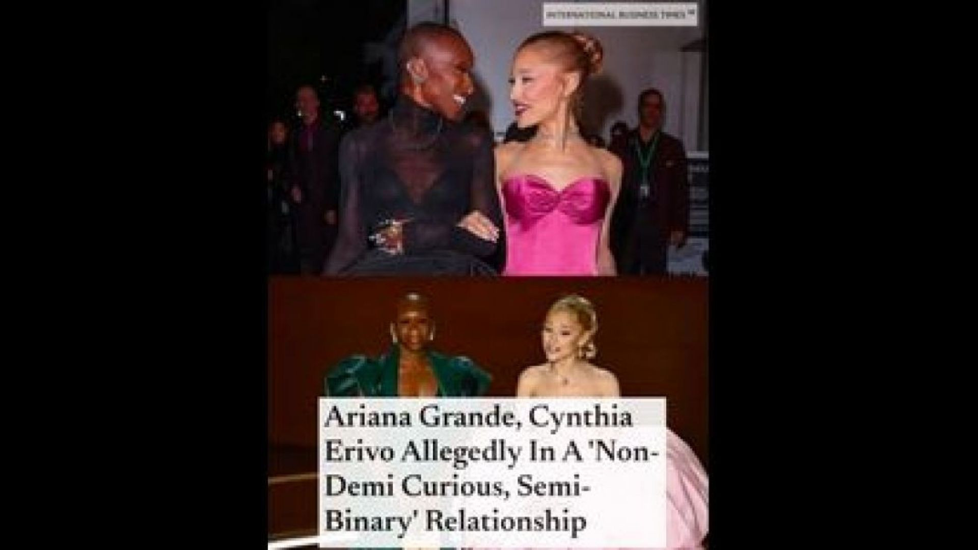 ⁣HOLLYWOOD STAYS WEIRD ⚢ {WHAT EXACTLY IS A NON-DEMI CURIOUS, SEMI BINARY RELATIONSHIP⁉️]