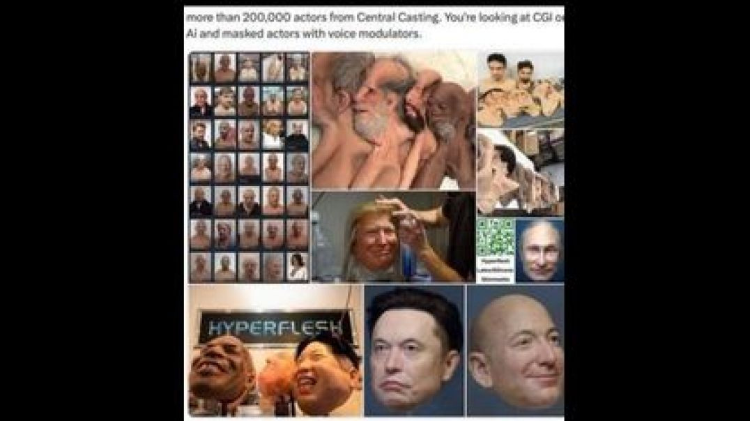 ⁣FBI FINDS SECRET ROOM WITH REALISTIC MASKS 🎭 OF VARIOUS POLITICIANS IN WASHINGTON