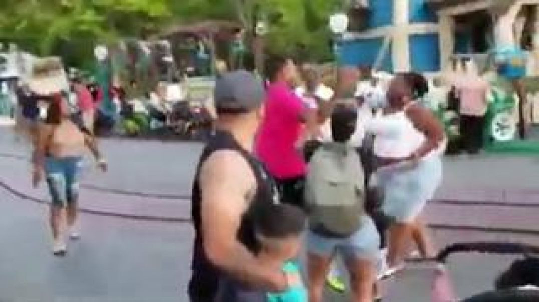 DISNEYLAND FIGHT 🥊🤕 IN TOON TOWN