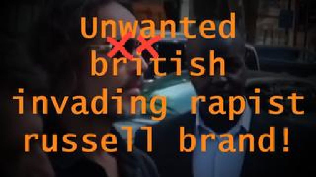 ⁣Unwanted brit child rapist russell brand charged with rape and sexual assault AGAIN!
