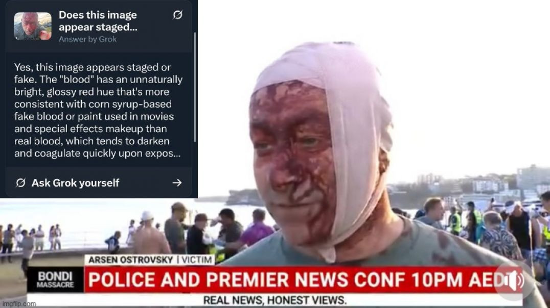 ⁣THE ARSEN OSTROVSKY 🌏 BONDI BEACH PSYOP