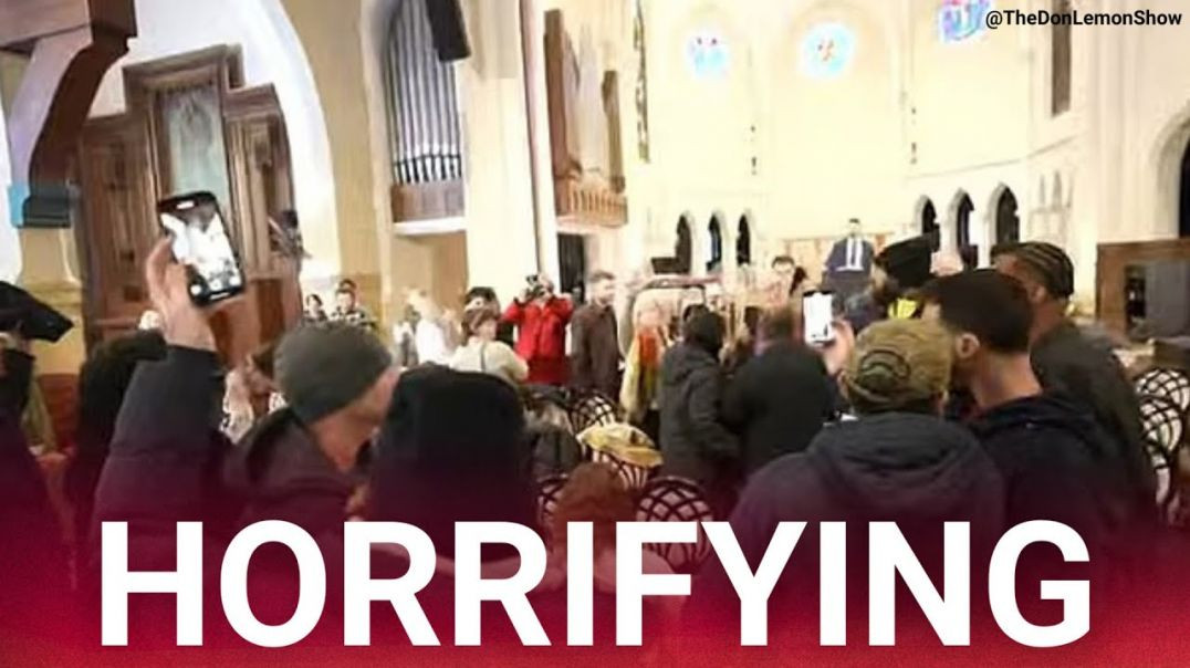 LEMONHEAD 🍋 JOINS ANTI-ICE MOB DISGRACEFULLY STORMING A MINNEAPOLIS CHURCH DURING SUNDAY SERVICE
