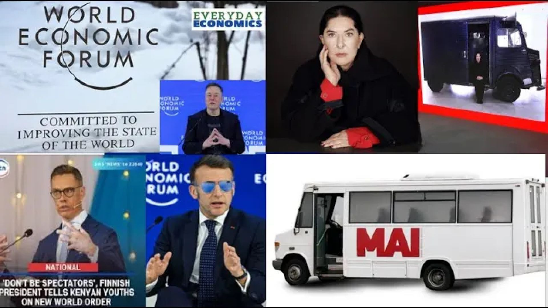 WEF 🌐 & MARINA'S BUS