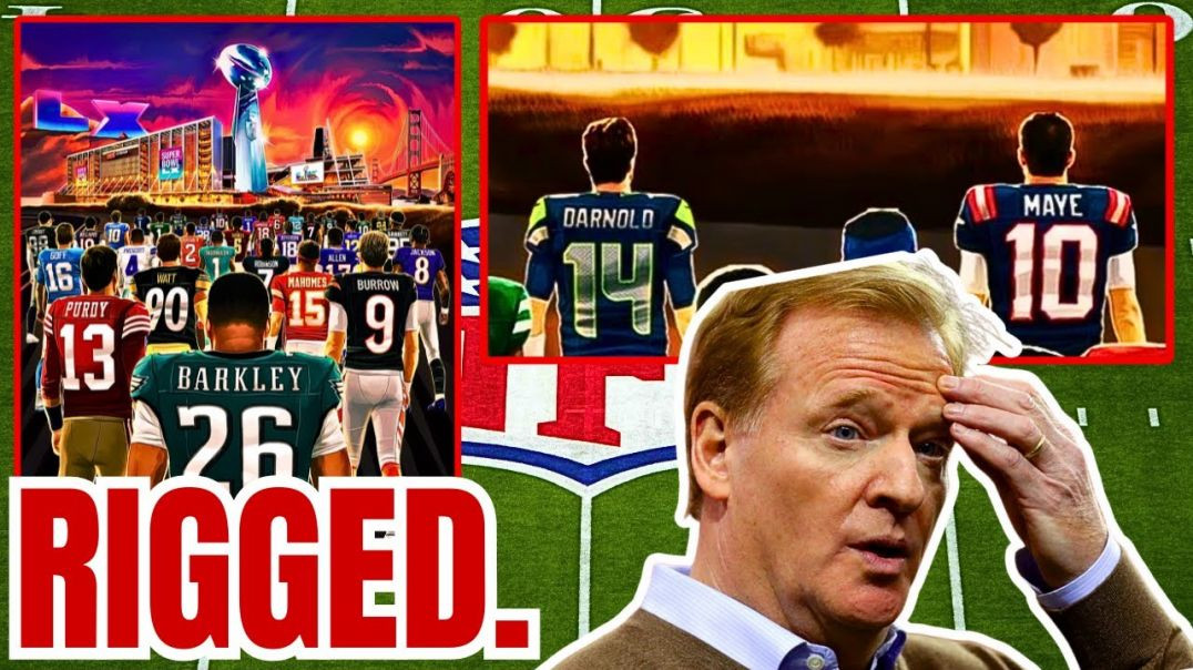 NFL RIGGED❗ FANS UNCOVER SCRIPT FOR SEAHAWKS PATRIOTS 🏈 SUPER BOWL IN PRESEASON GRAPHIC❗