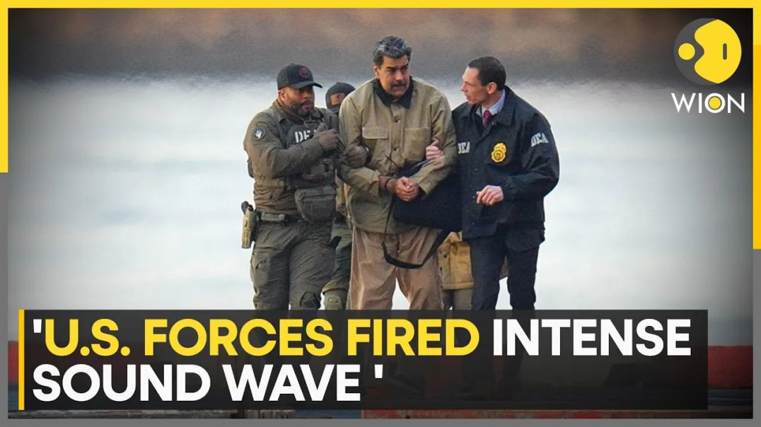 DID US USE SECRET WEAPON TO CAPTURE MADURO❓ SURVIVING GUARD RECOUNTS NSONIC WEAPON 📺 WION NEWS