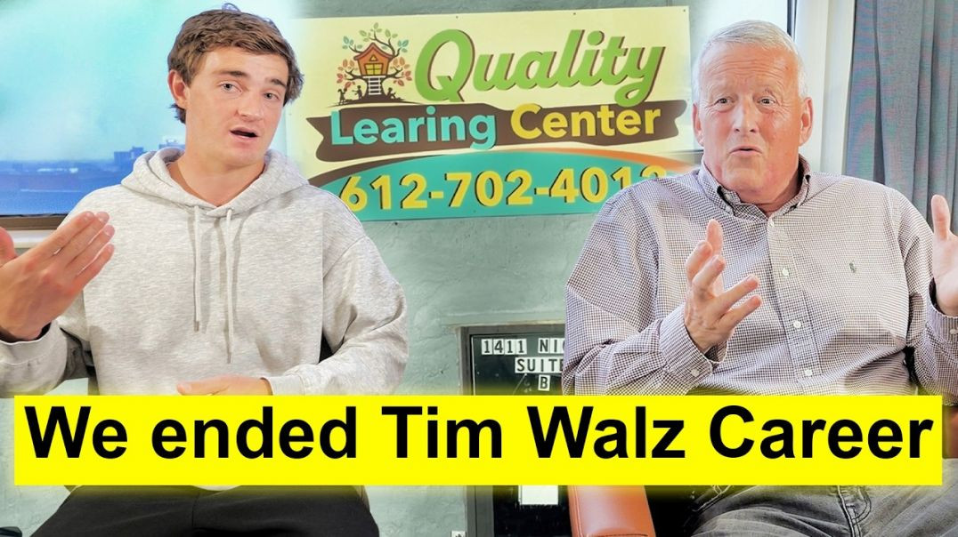 ⁣WE EXPOSED TIM WALZ AND BILLION DOLLAR FRAUD SCHEME 🎙 SIT DOWN INTERVIEW