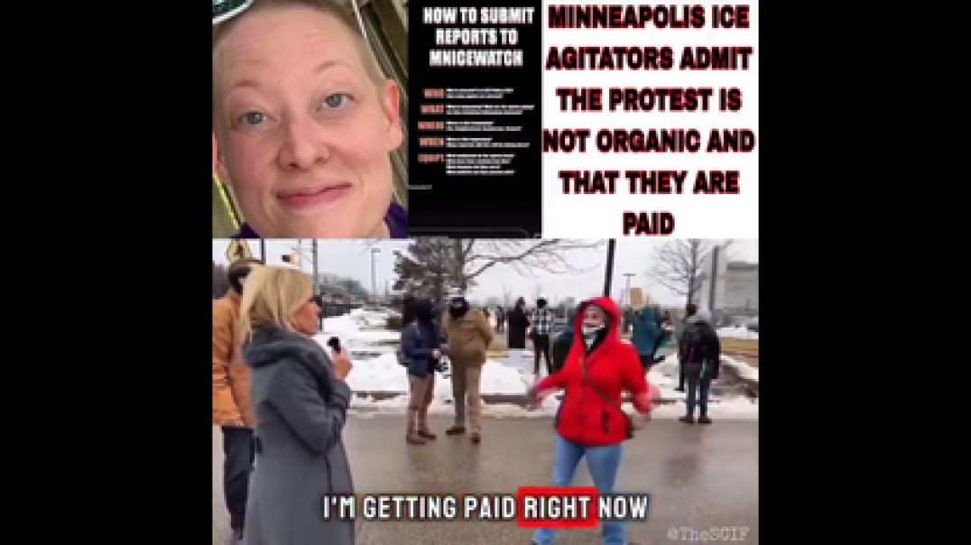 ⁣MINNEAPOLIS ICE PROTESTOR ADMITS TO LAURA INGRAHAM THAT THEY ARE PAID ASTROTURFING❗