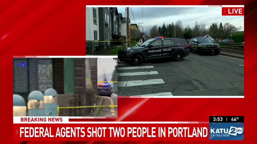 ⁣TWO PEOPLE IN PORTLAND SHOT BY BORDER PATROL 🚗 AFTER ATTEMPTED VEHICULAR HOMICIDE
