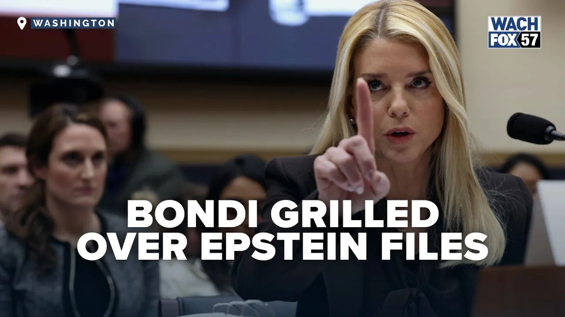 ⁣HOUSE LAWMAKERS CHALLENGE BONDI 🔞 ON EPSTEIN FILE HANDLING
