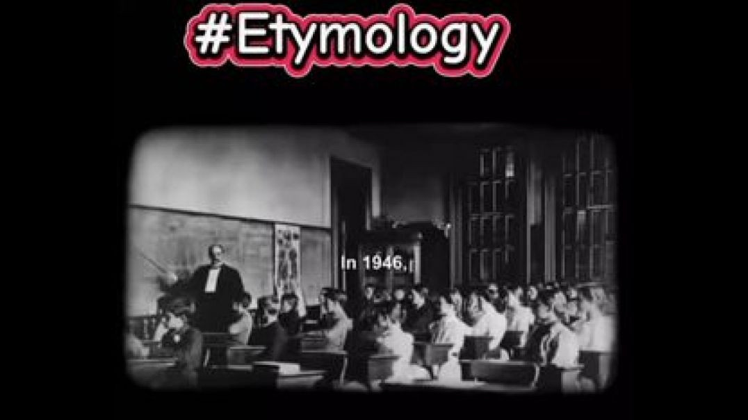 WHY DO YOU THINK THE REMOVED THE WORD ETYMOLOGY FROM OUR SCHOOLING❓