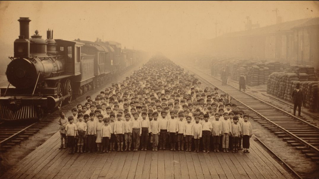 ⁣250,000 CHILDREN WITH NO PARENTS 🚆 THE ORPHAN TRAINS NOBODY CAN EXPLAIN [1854-1929]